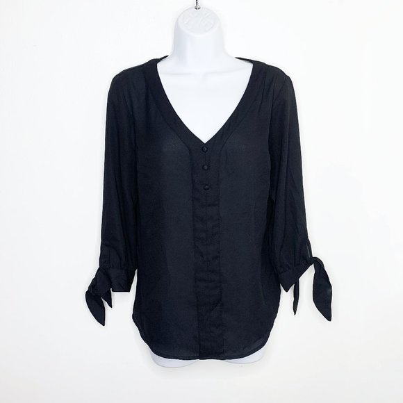Fortune + Ivy Tops - Fortune + Ivy - Button Up Blouse